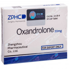 ZPHC, Оксандролон Oxandrolone 20 мг, 50 таблеток