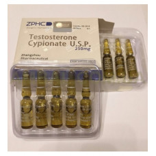 ZPHC, Testosterone Cypionate Тестостерон Ципионат 250 мг/мл, 10 ампул