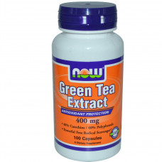 Now Foods, Экстракт зеленого чая Green Tea Extract, 100 капсул