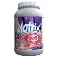 Syntrax, Многокомпонентнй протеин Matrix 2.0, шоколад, банан, клубника, апельсин, 909 грамм