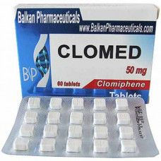 Balkan Pharmaceuticals, Кломид Clomed Кломифен Clomiphene 50 мг, 20 таблеток