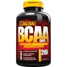 Mutant, BCAA 200 caps/капсул
