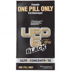 Nutrex, Женский Lipo 6 Black Hers Ultra Concentrate, 60 капсул