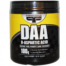 Primaforce, DAA D-Aspartic Acid D-аспарагиновая кислота, 100 г