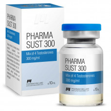 Pharmacom LABS, PHARMASUST 300 Тестостерон Микс 300 мг/мл, 10 мл
