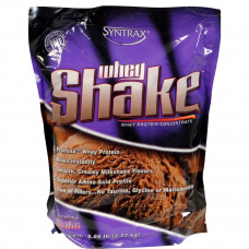 Syntrax, Сывороточный протеин Whey Shake шоколад, ваниль, 2,3 кг