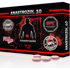 UFC PHARM, Анастрозол 10 Anastrozol, 50 таблеток 1 мг