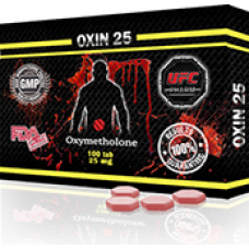 UFC PHARM, OXIN 25 Оксиметолон 25 мг, 100 таблеток