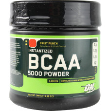 ON Optimum Nutrition, BCAA 5000 Powder фруктовый пунш, апельсин, 380 грамм