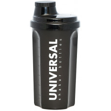 Universal shaker bottles, Шейкер 700 мл черный